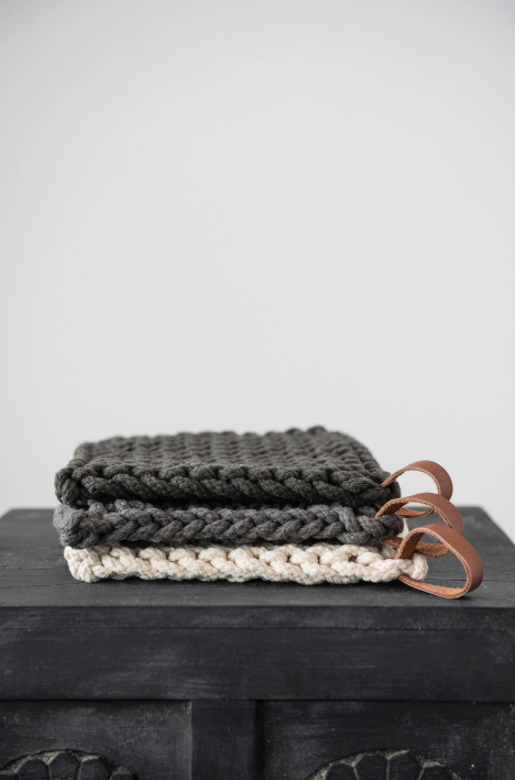 Hand Crocheted Pot Holder