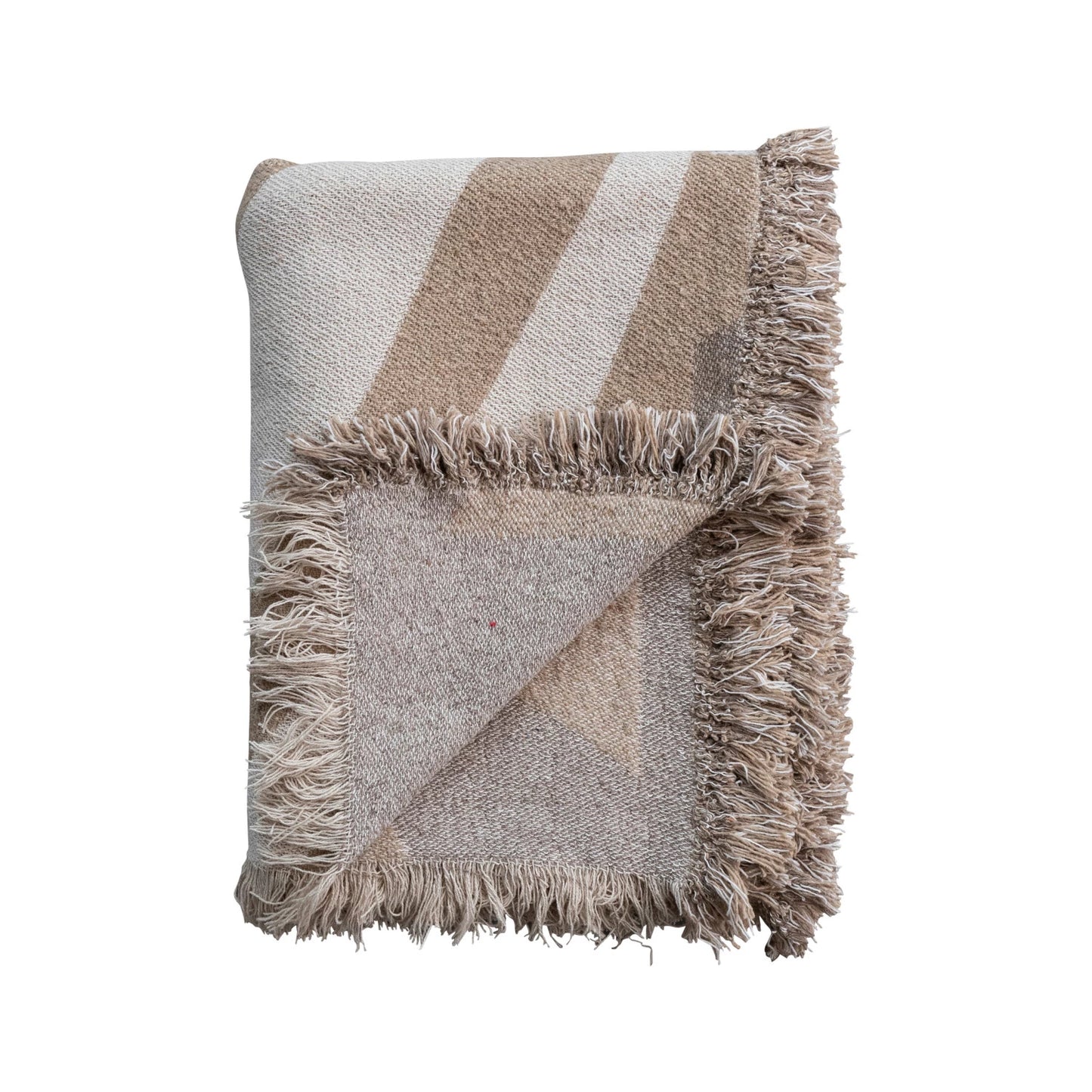 Brown & Beige Throw Blanket