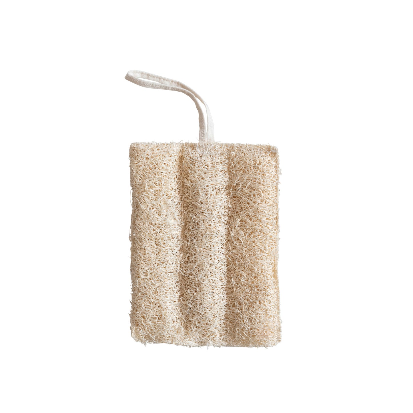 Loofah + Cotton Rope Hanger