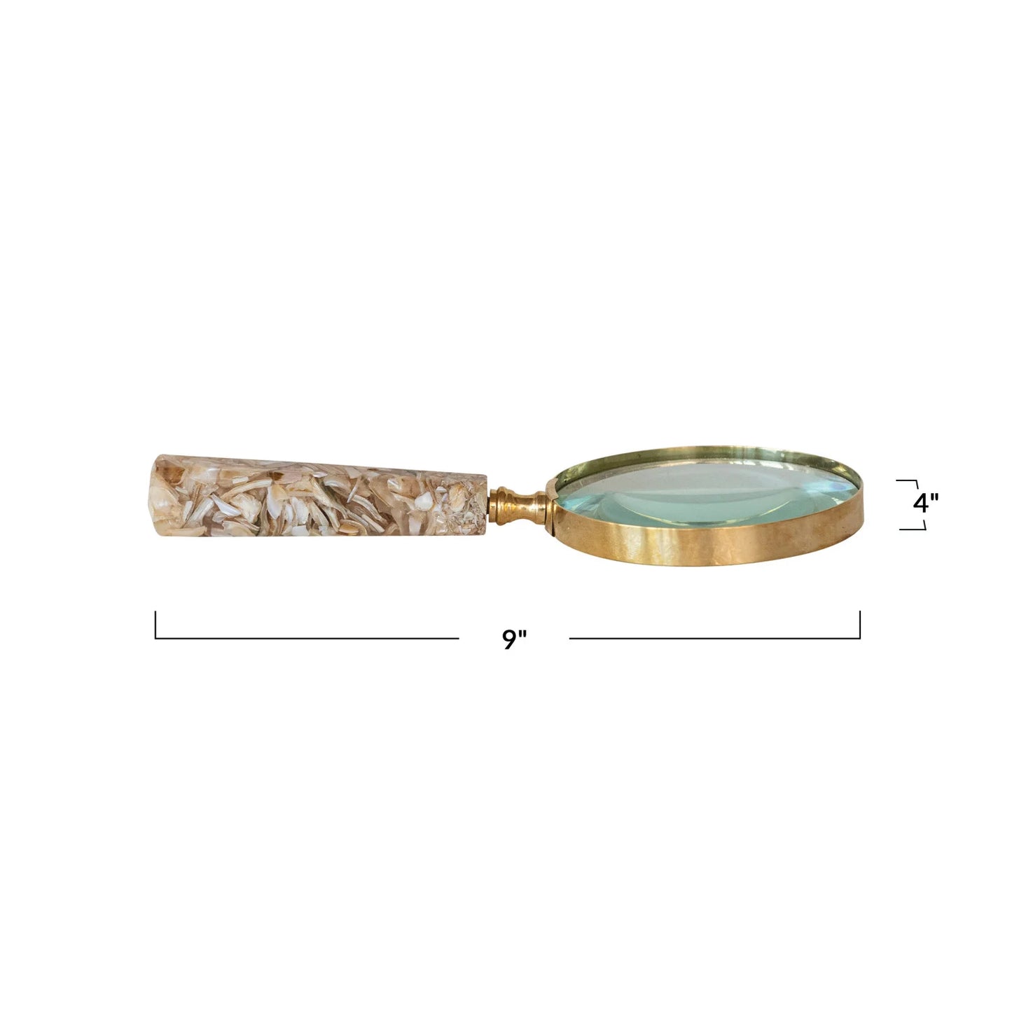 Mother of Pearl & Resin Magnifying Glass